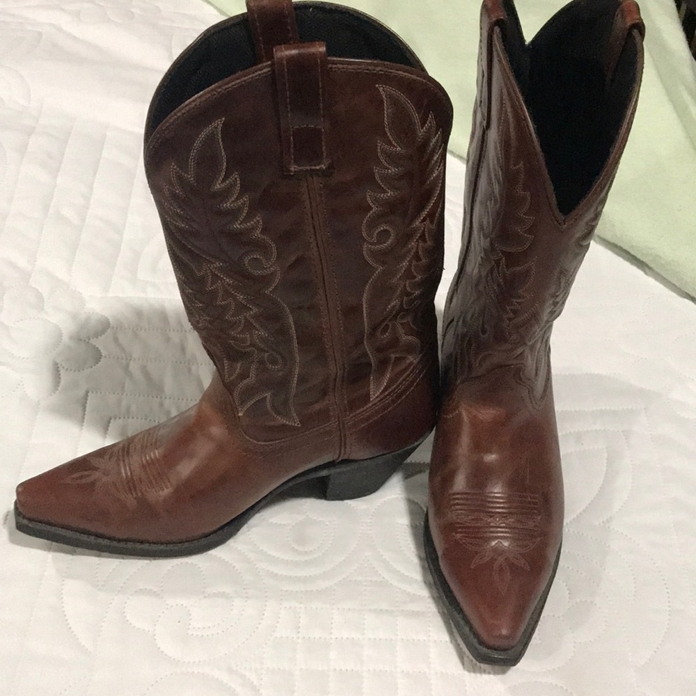 Woman’s cowboy boots